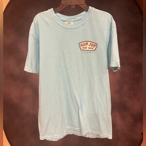 Comfort Colors Ron Jon Surf Shop Cozumel Sky Blue Tee Medium